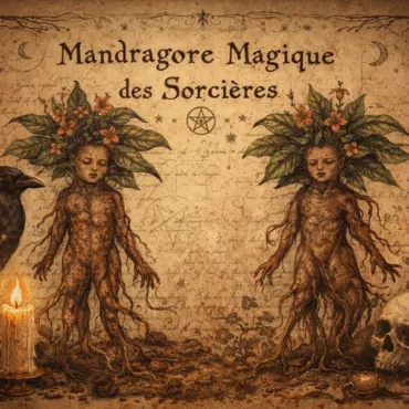Miniature : La Mandragore, souveraine des plantes sorcières !